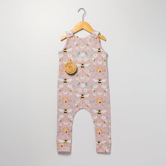 Bees - baby and children's romper