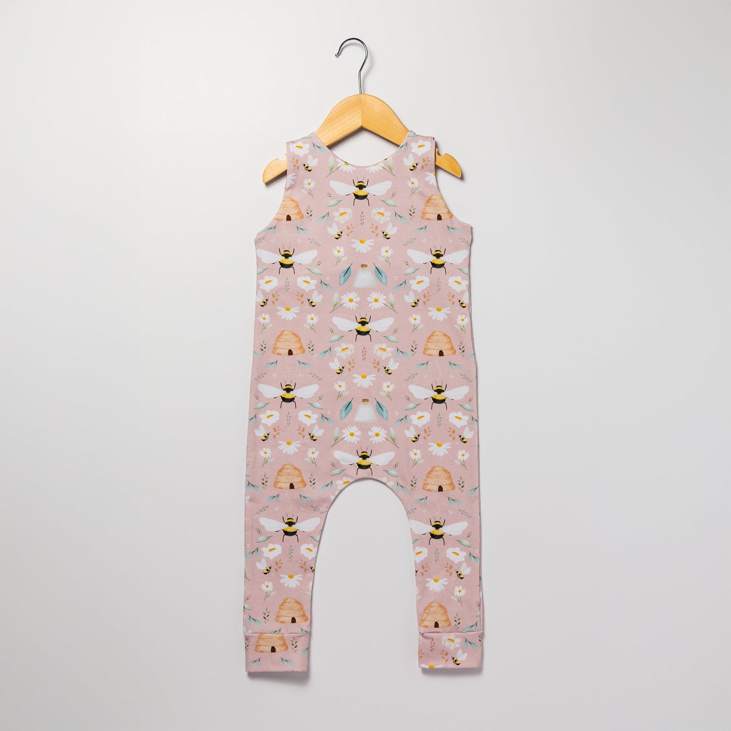 Bees - baby and children's romper