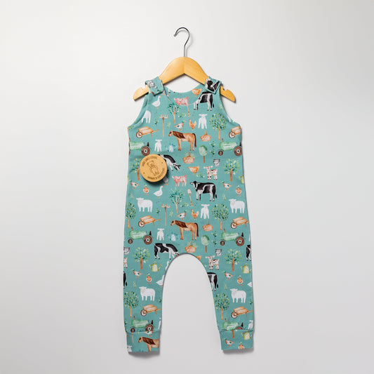 Farmyard - baby and children’s romper