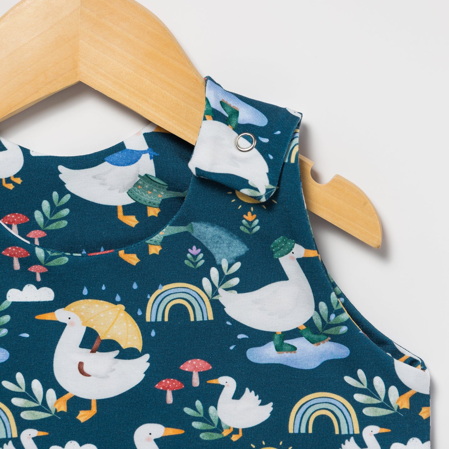 Geese - baby and children’s romper