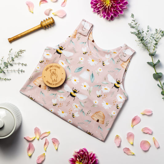 Bees - baby and children's romper