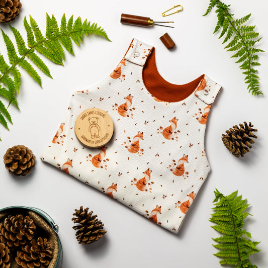 Foxes - baby and children’s romper
