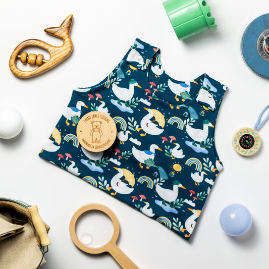 Geese - baby and children’s romper